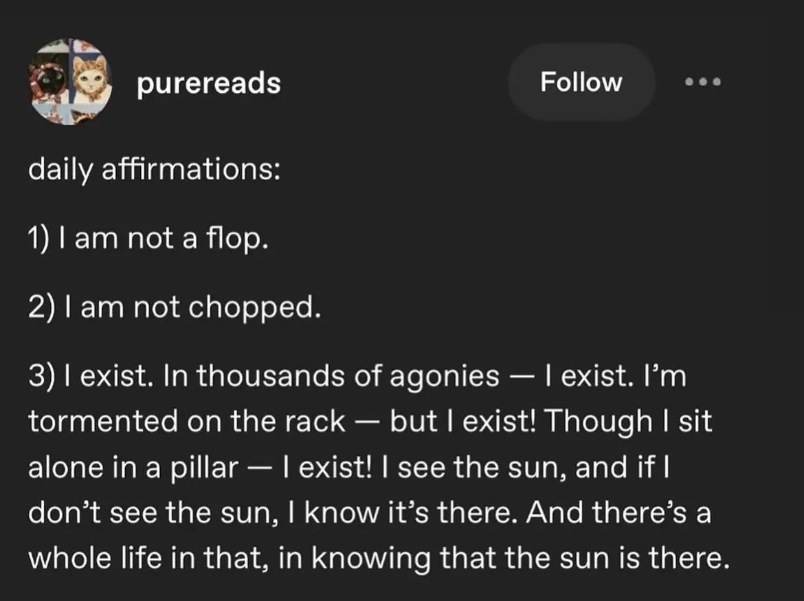 i exist!